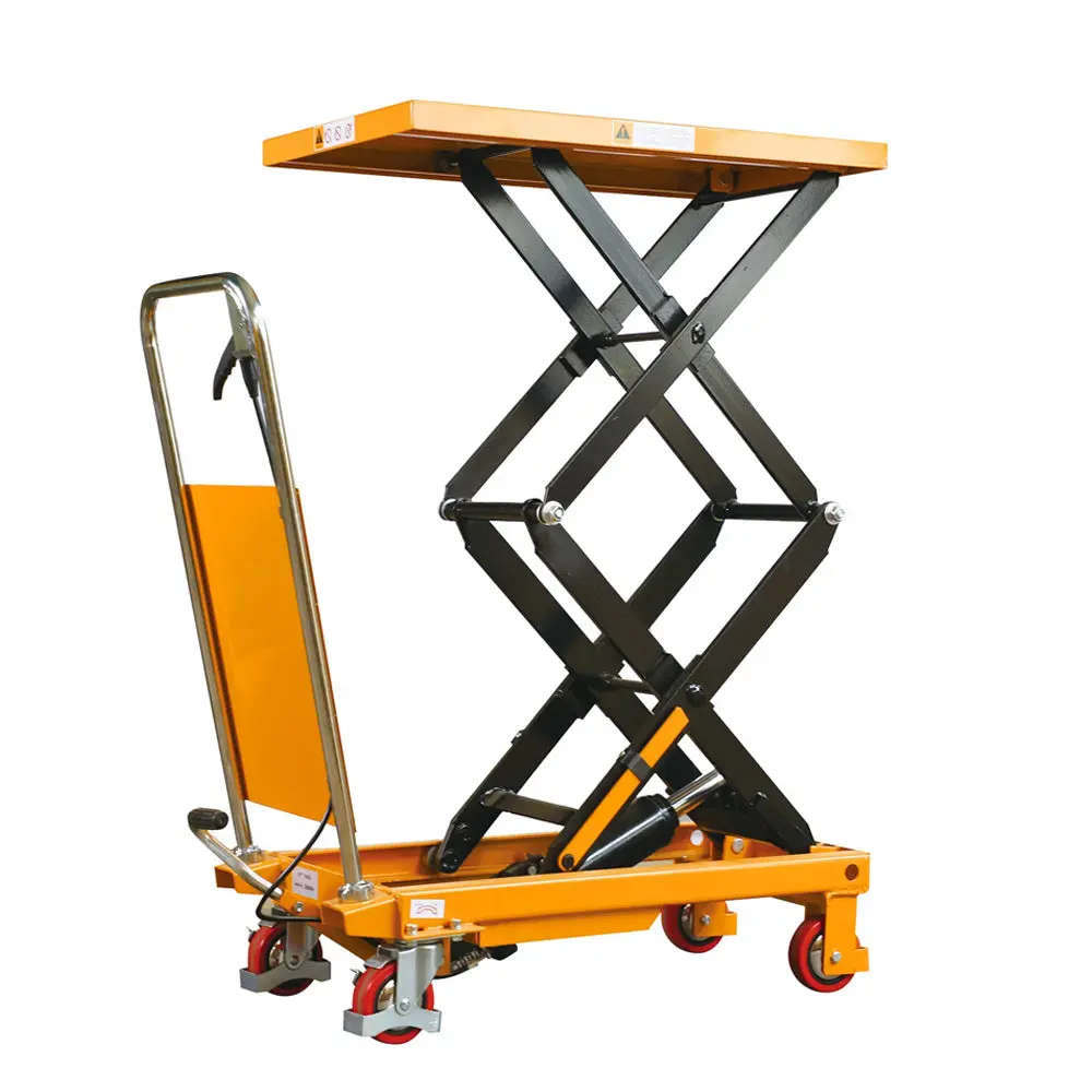 Double Scissor Lift Table, 330-1760 Lbs, 43"-59" Lifting Height 1