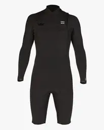 Billabong 2/2 Absolute Chest Zip Long Arm / Short Leg Springsuit 1