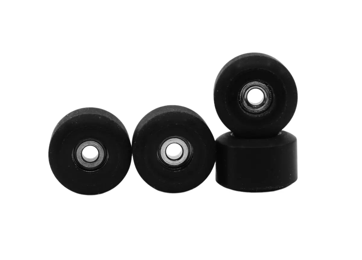 Apex New Street Wheels - 71D Urethane - Ultraspin Bearings - "Pitch Black" 1