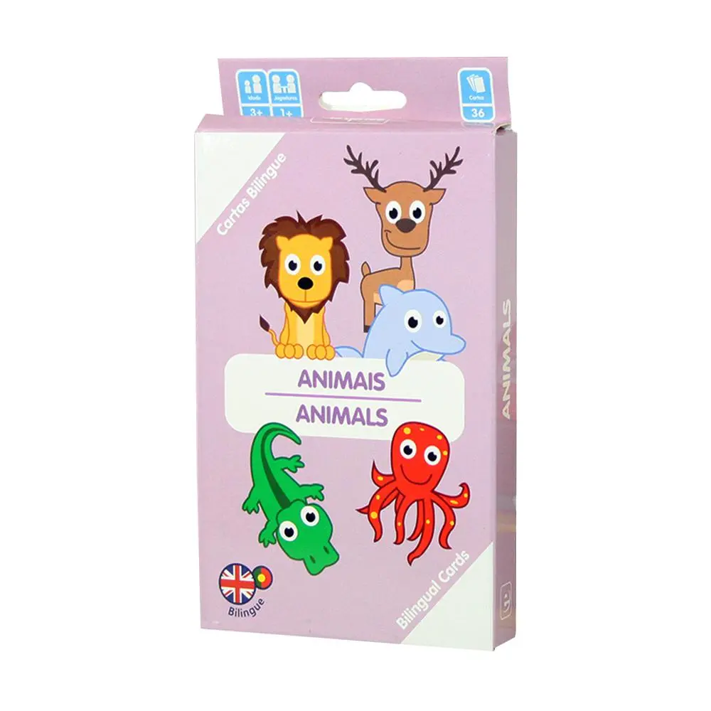 Cartas Bilingue Animais 1
