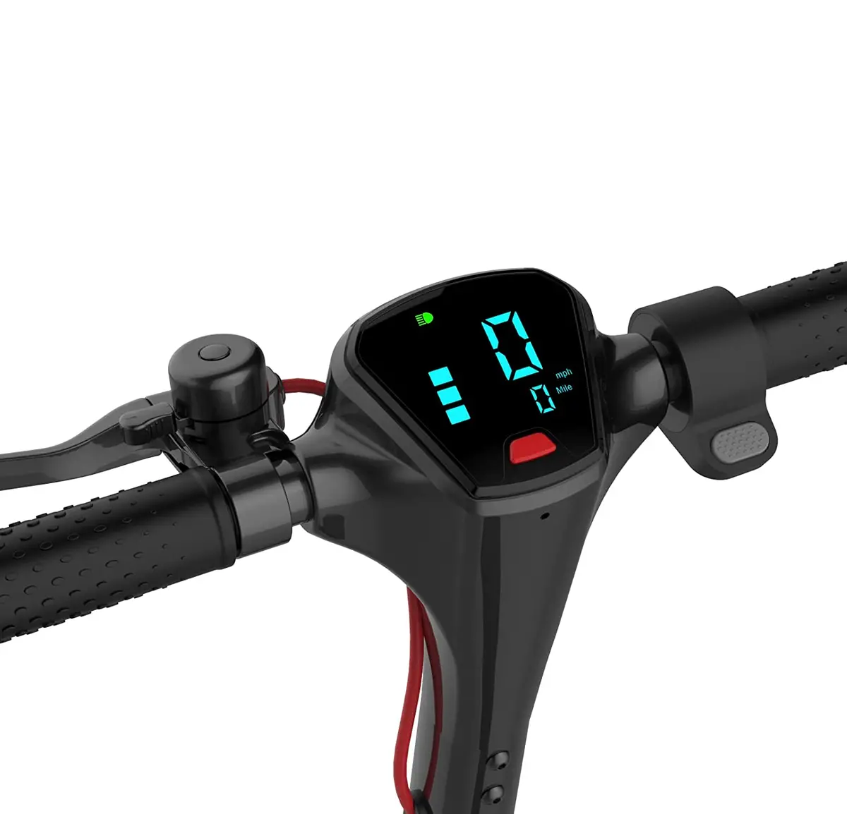 Apex (Black) Electric Scooter Console 1