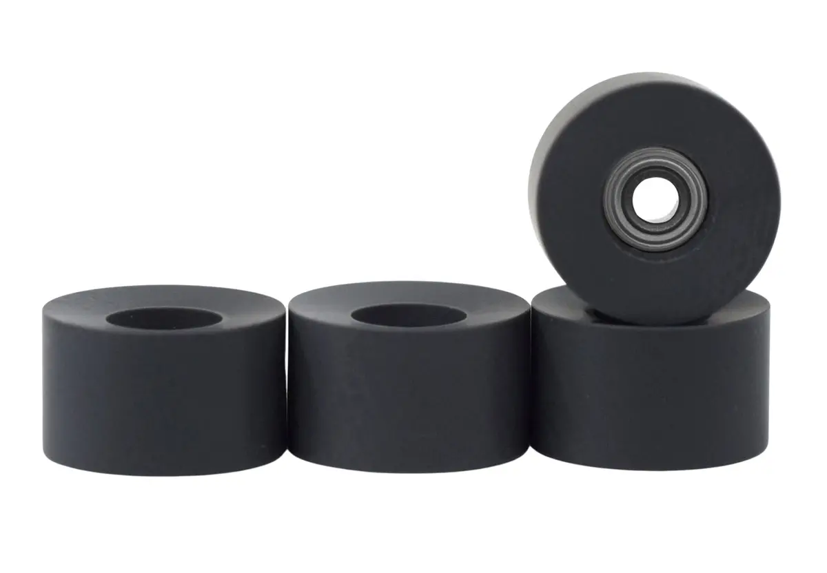 Apex Cruiser Wheels - 71D Urethane - Abec-9 Bearings - "Forged Grey" 1
