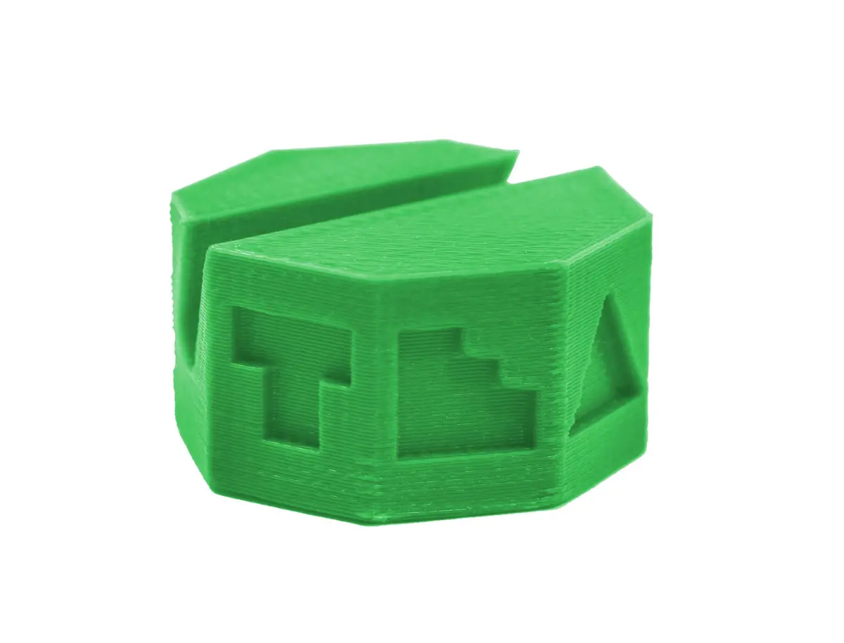 Fingerboard Display Stand - Octagon Edition - Tropical Lime Colorway 1