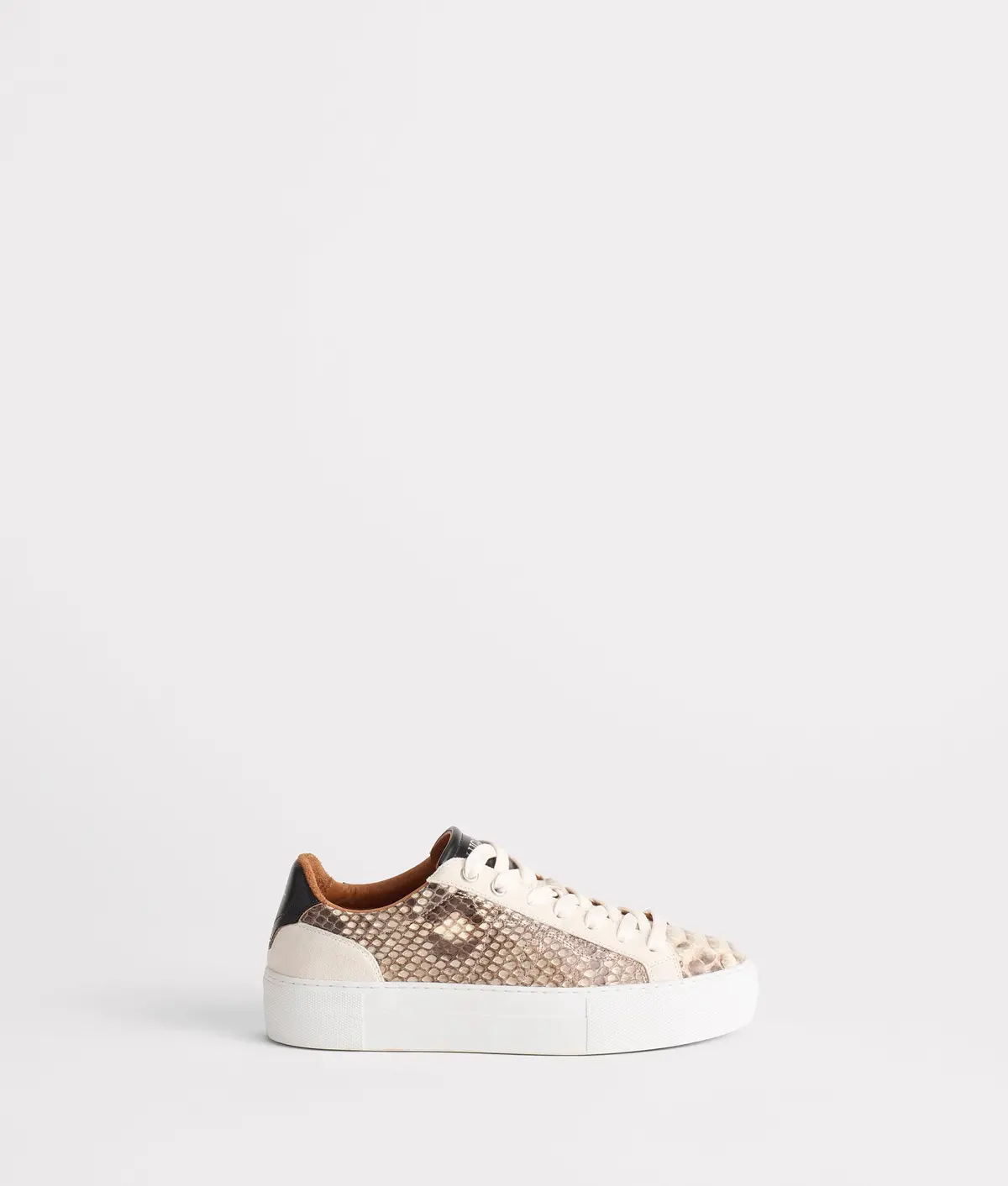 Mosaico Lace Up Sneaker :: White 1