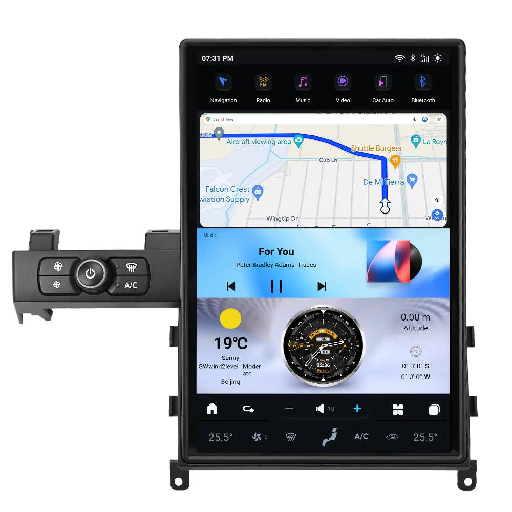 Nissan Gt-R (2008-2016) Android Head Unit | Squarewheels G-Series 1