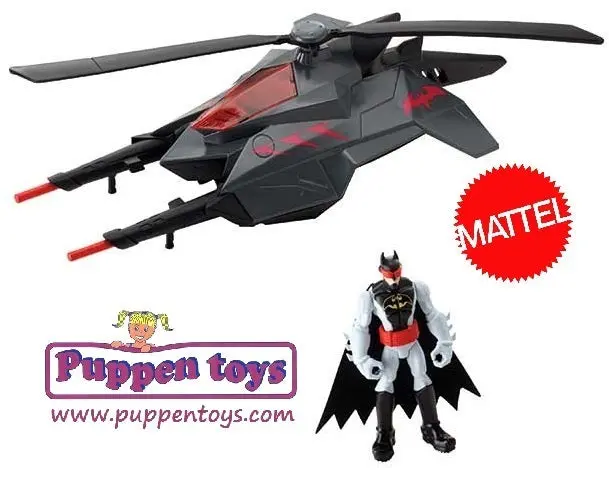 Helicóptero Batcoptero Batman Mattel 1