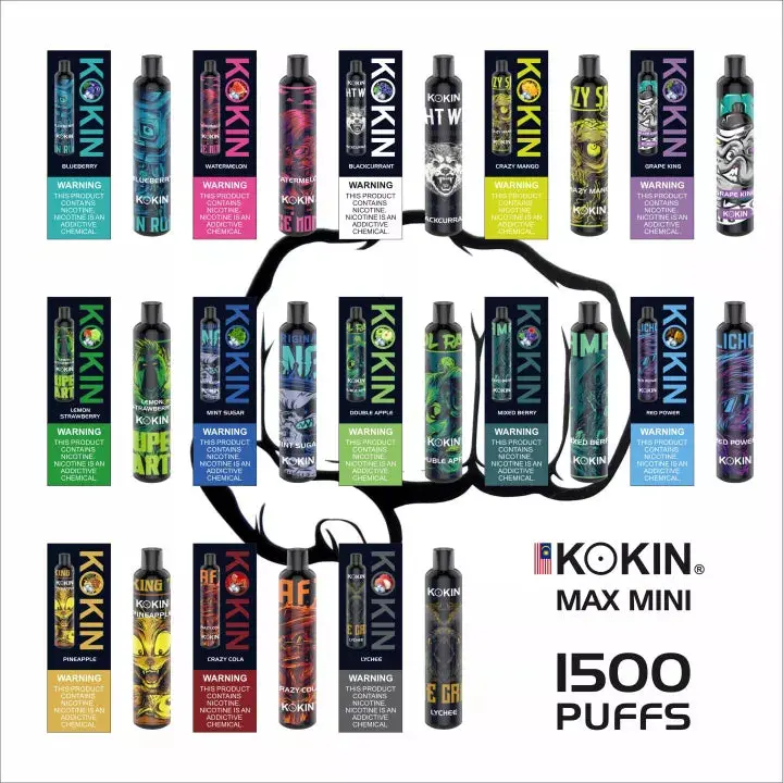 Cigarros Digitais Descartaveis (Pod) Kokin Vape 1