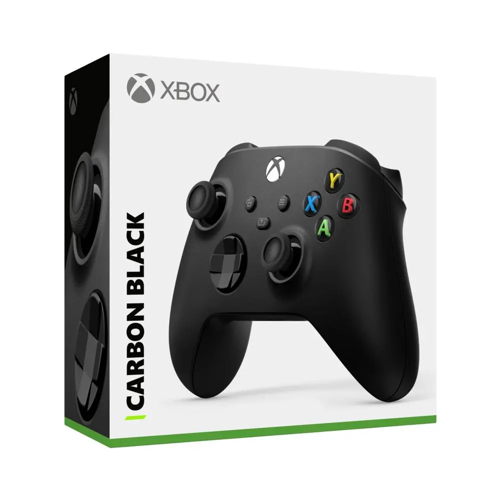 Comando Sem Fios Xbox Preto Carbono – Xbox Series X|S, Xbox One E Windows 1