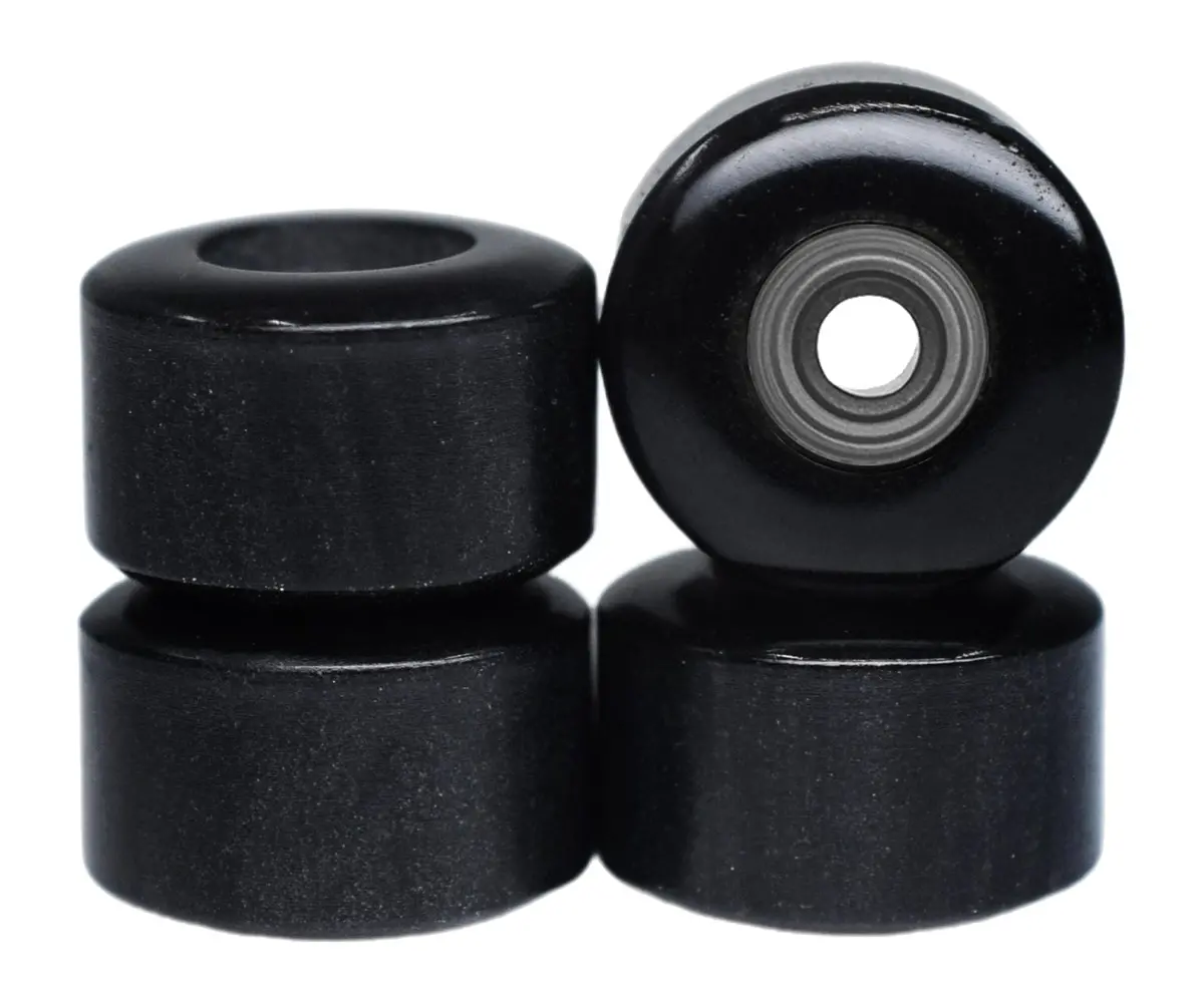 Apex New Street, Geode Series Wheels - 77D Urethane - Abec-9 Bearings - "Obsidian" 1
