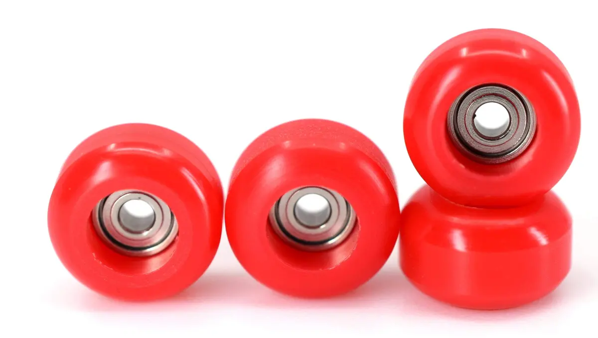 Cnc Wheels - 100D Polyurethane - "Red" 1