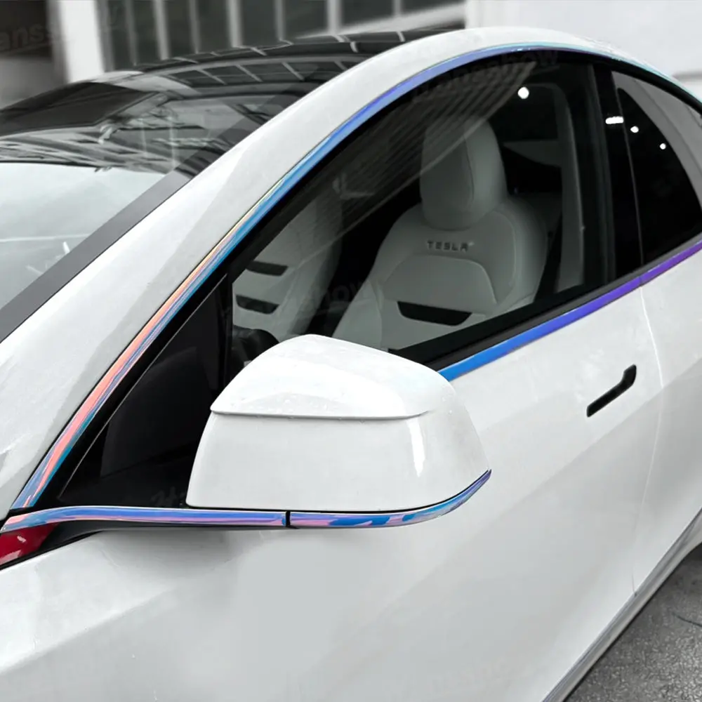 Model Y Juniper Protector Strips Iridescent Color Window & Mirror Trim Strip... 1