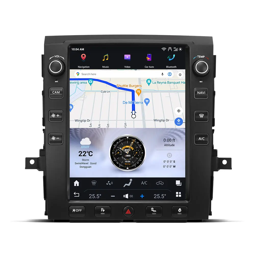Nissan Titan (2016-2019) Android Head Unit | Squarewheels G-Series 1