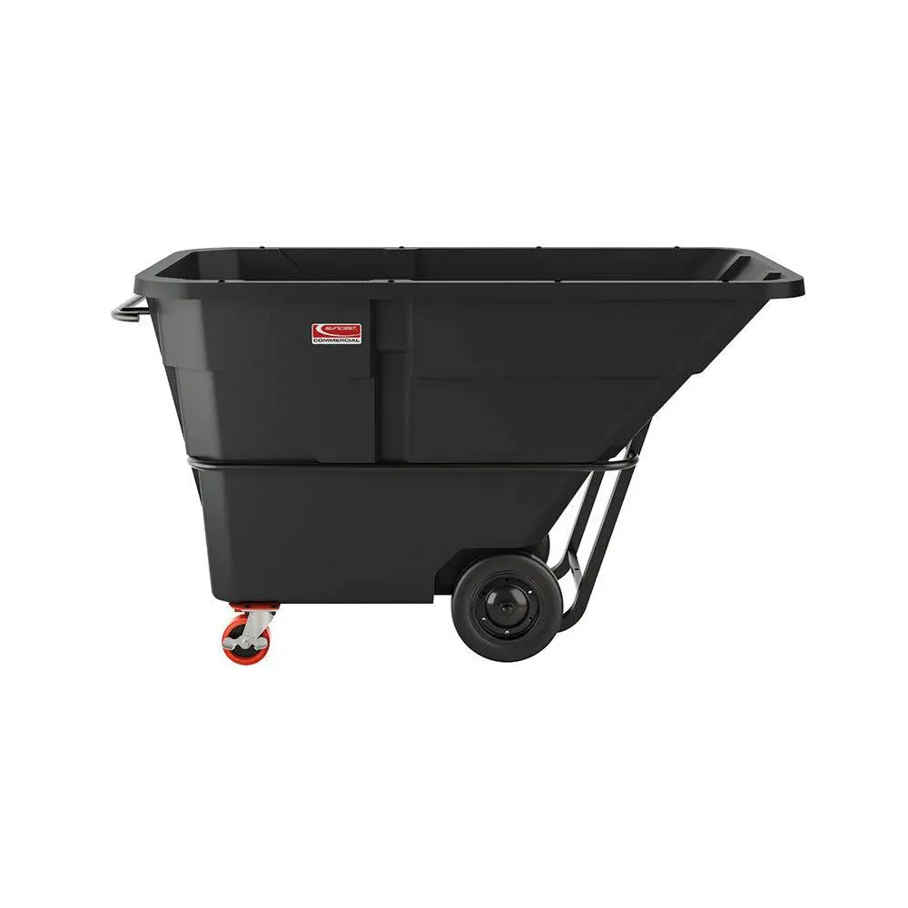 1-1/2 Cubic Yard, Heavy Duty Tilt Truck, Black 1
