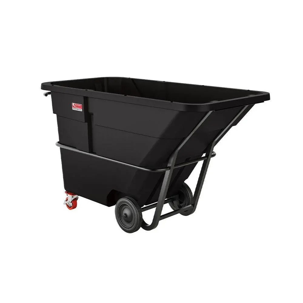 1-1/2 Cubic Yard, Standard Duty Tilt Truck, Black 1