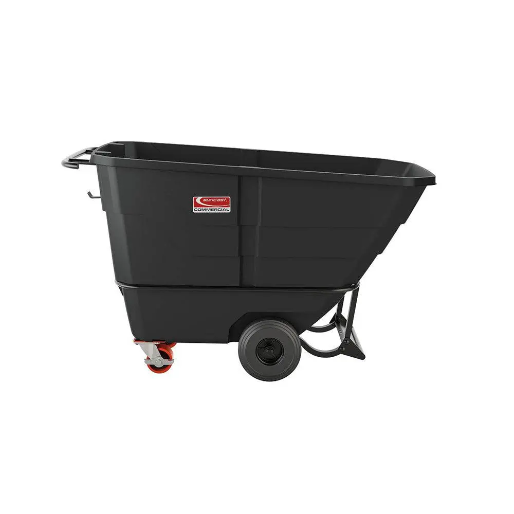 1/2 Cubic Yard, Heavy Duty Tilt Truck, Black 1