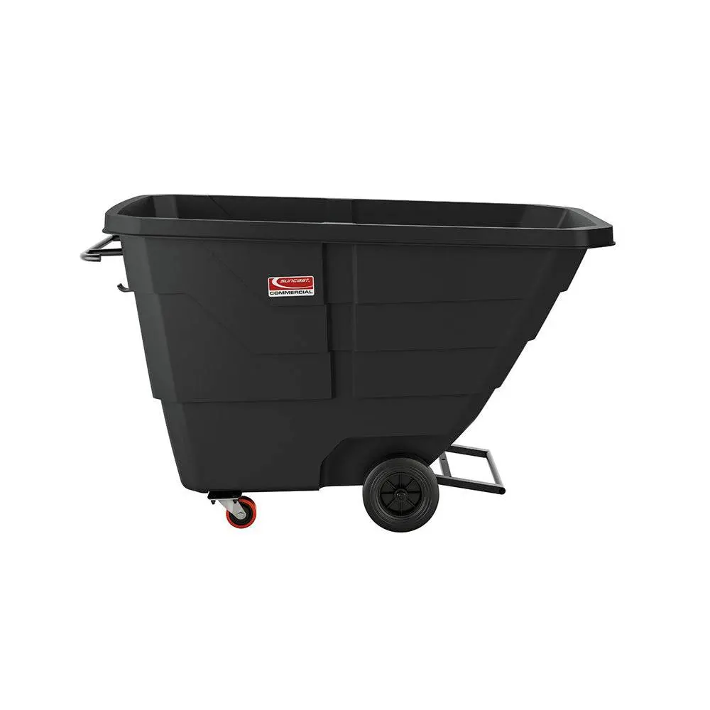 1 Cubic Yard Construction Duty Tilt Truck, Black 1