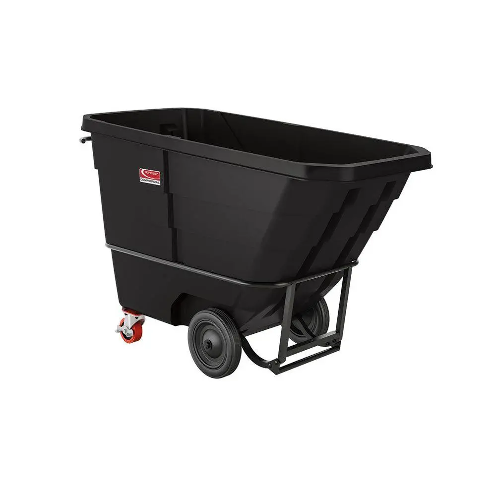 1 Cubic Yard, Standard Duty Tilt Truck, Black 1