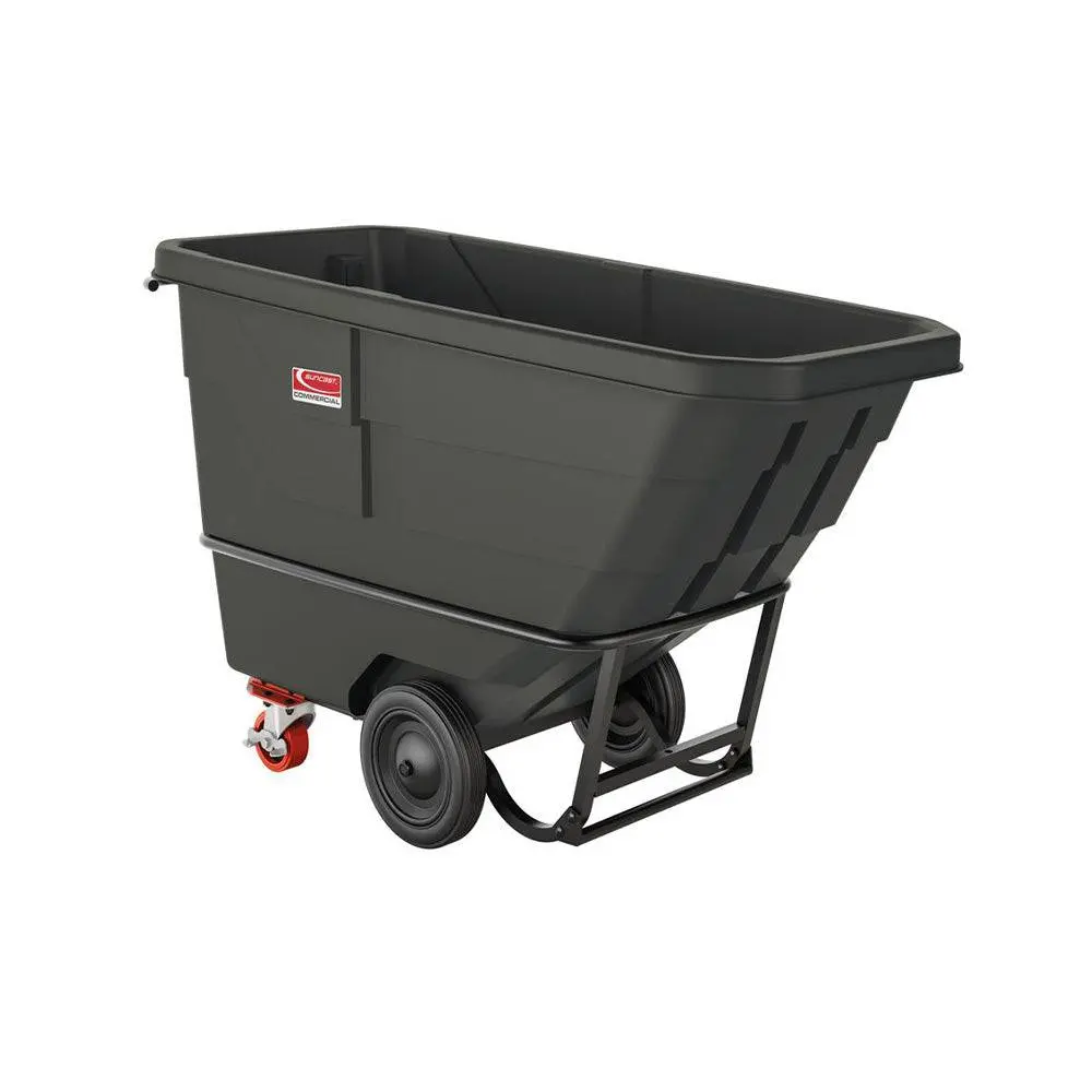 3/4 Cubic Yard Standard Duty Tilt Truck, Black 1