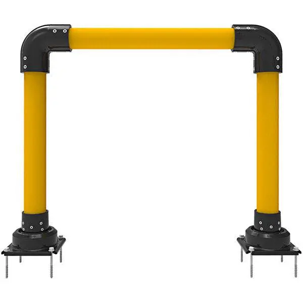 3" Ironflex Horseshoe Bollard (36" Height X 36" Width) 1