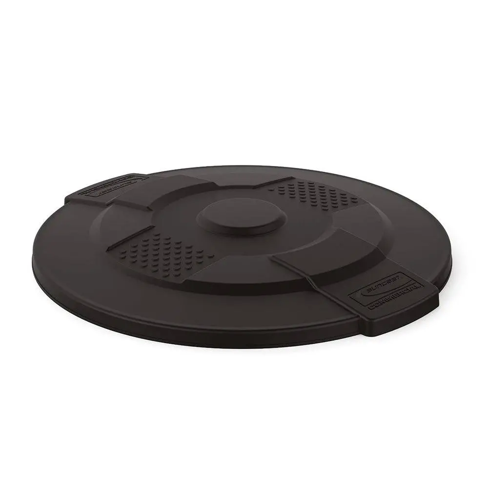 44 Gallon Resin Utility Trash Can Lid 1