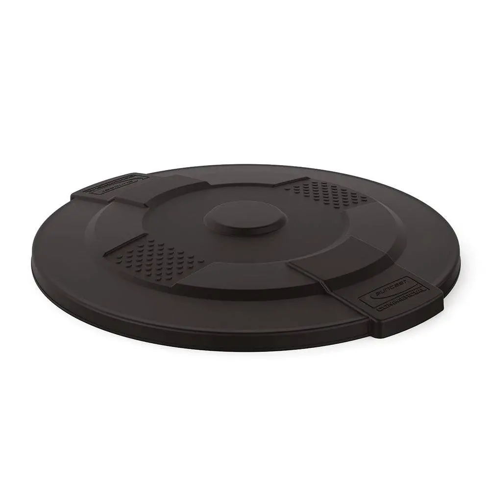 55 Gallon Resin Utility Trash Can Lid 1
