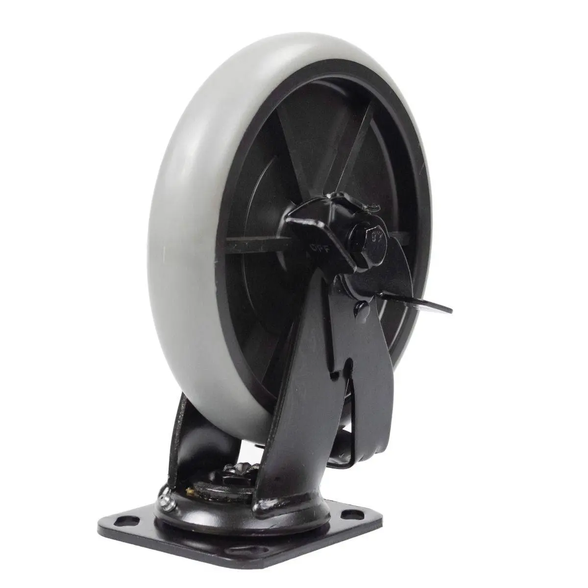 8"X1.5" Brake Hkc Replacement Caster, 2Pk 1