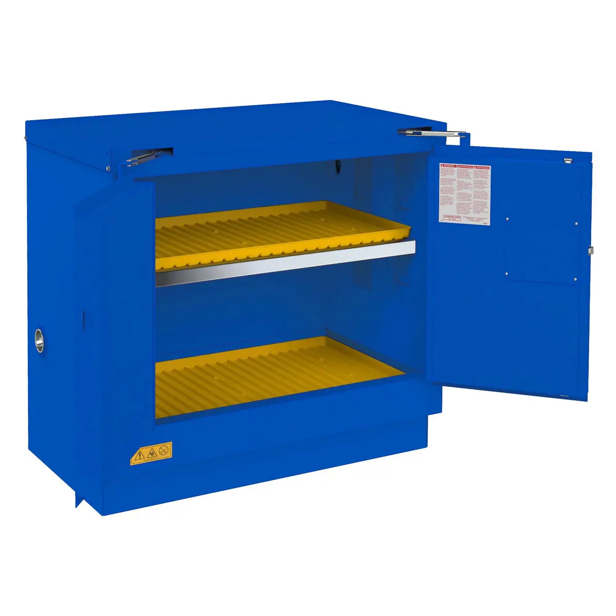 Corrosive Storage, 22 Gallon, Under Counter, Self Close 1