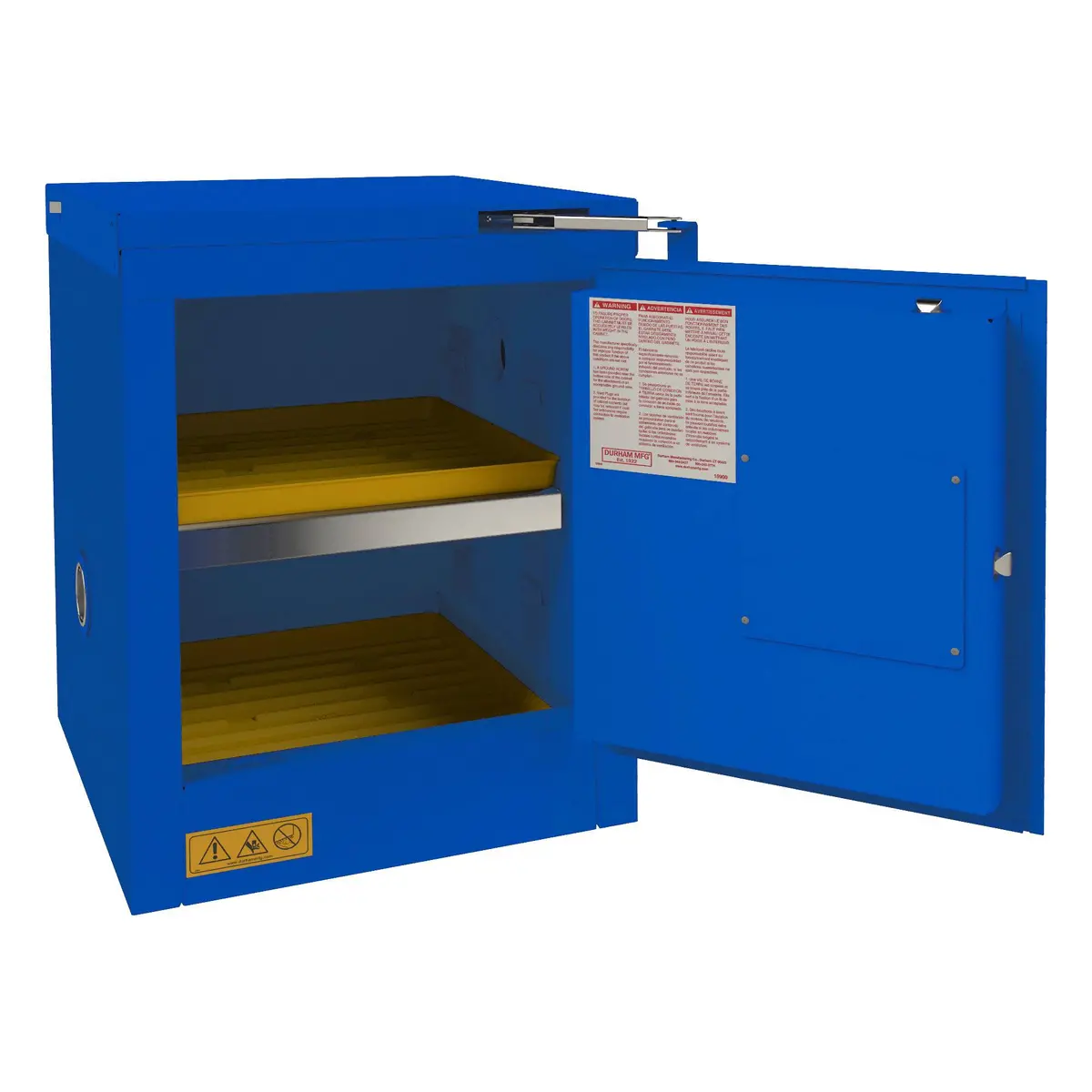 Corrosive Storage, 4 Gallon, Self Close 1