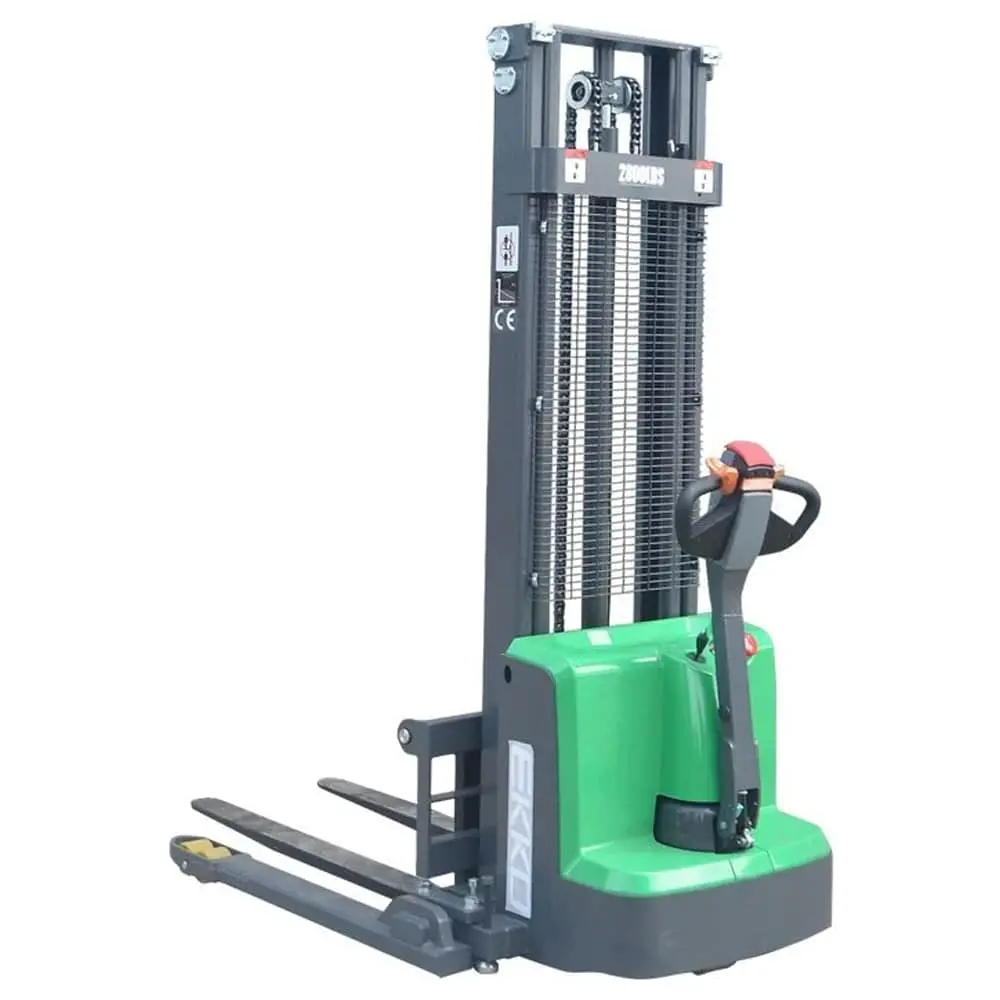 Ekko Eb13es-Li Full Powered Straddle Stacker With Side Shift 1