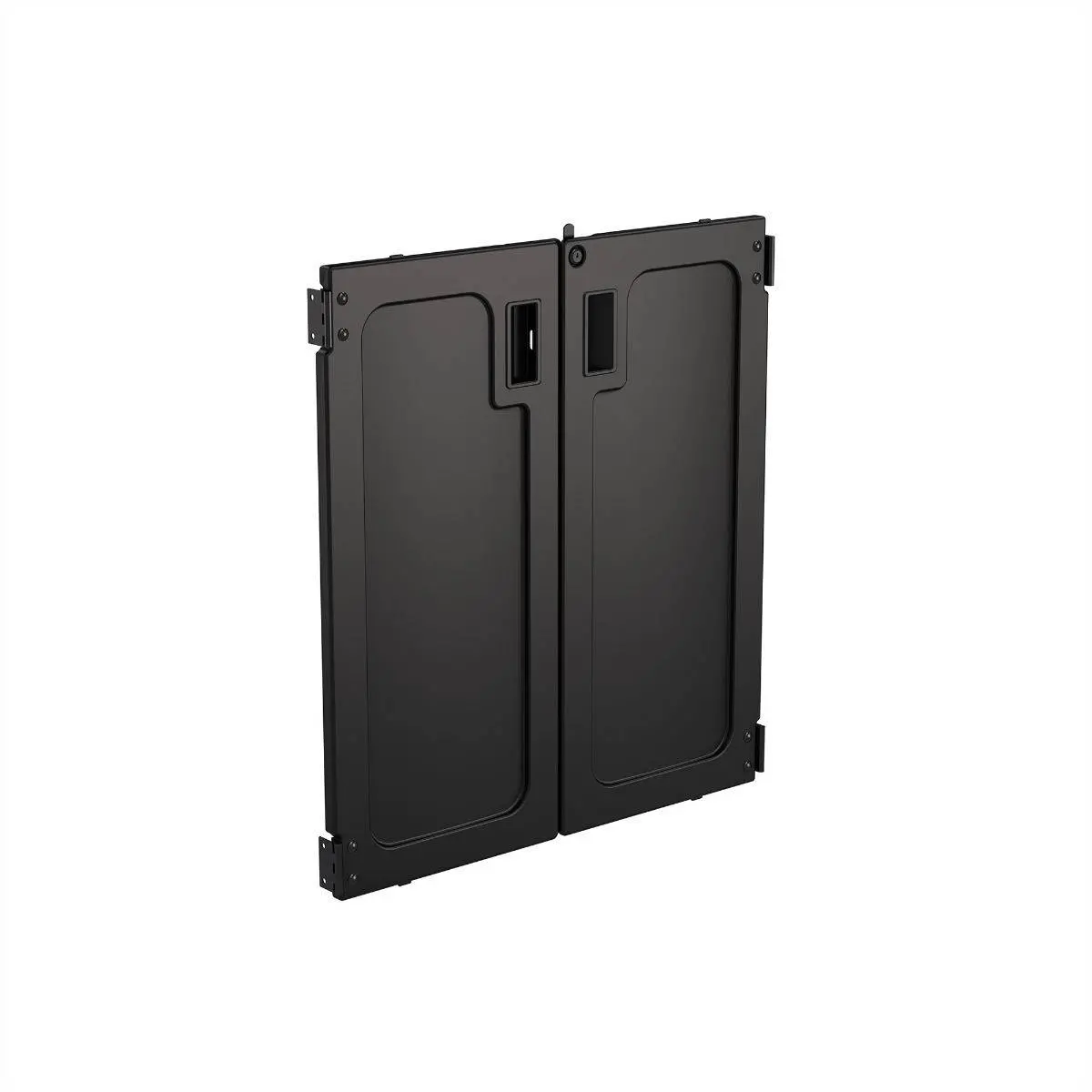Lockable Doors, Black 1