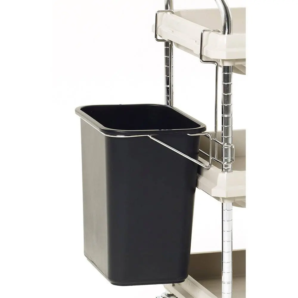 Metro - Wastebasket And Holder For Deep Ledge Bc2030 Utility Cart 1