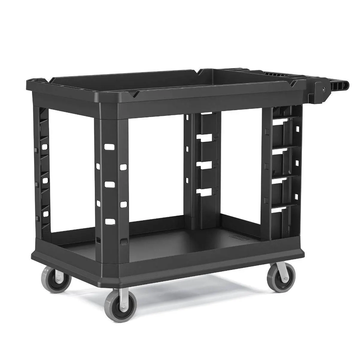 Plastic Utility Cart Heavy Duty, 26X45 1