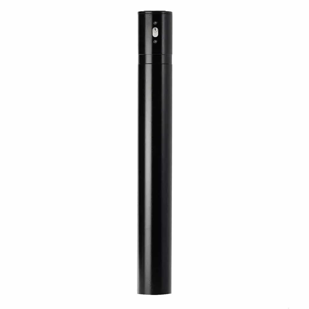 R-7472 Stal Retractable Bollard | Secure Access Control (36" Height X 4-1/2" Diameter) 1