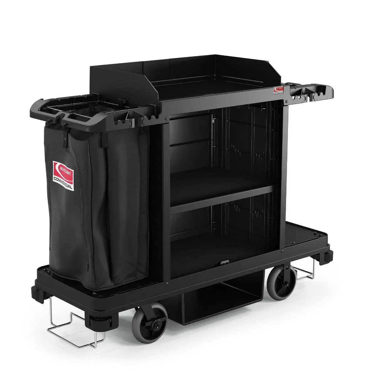 Standard Housekeeping Cart, Black 1