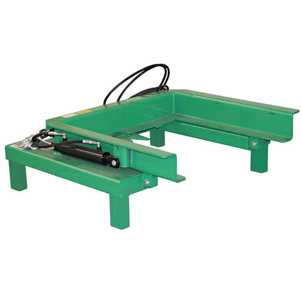 Valley Craft Forklift Attachment For Powered Self-Dumping System 1