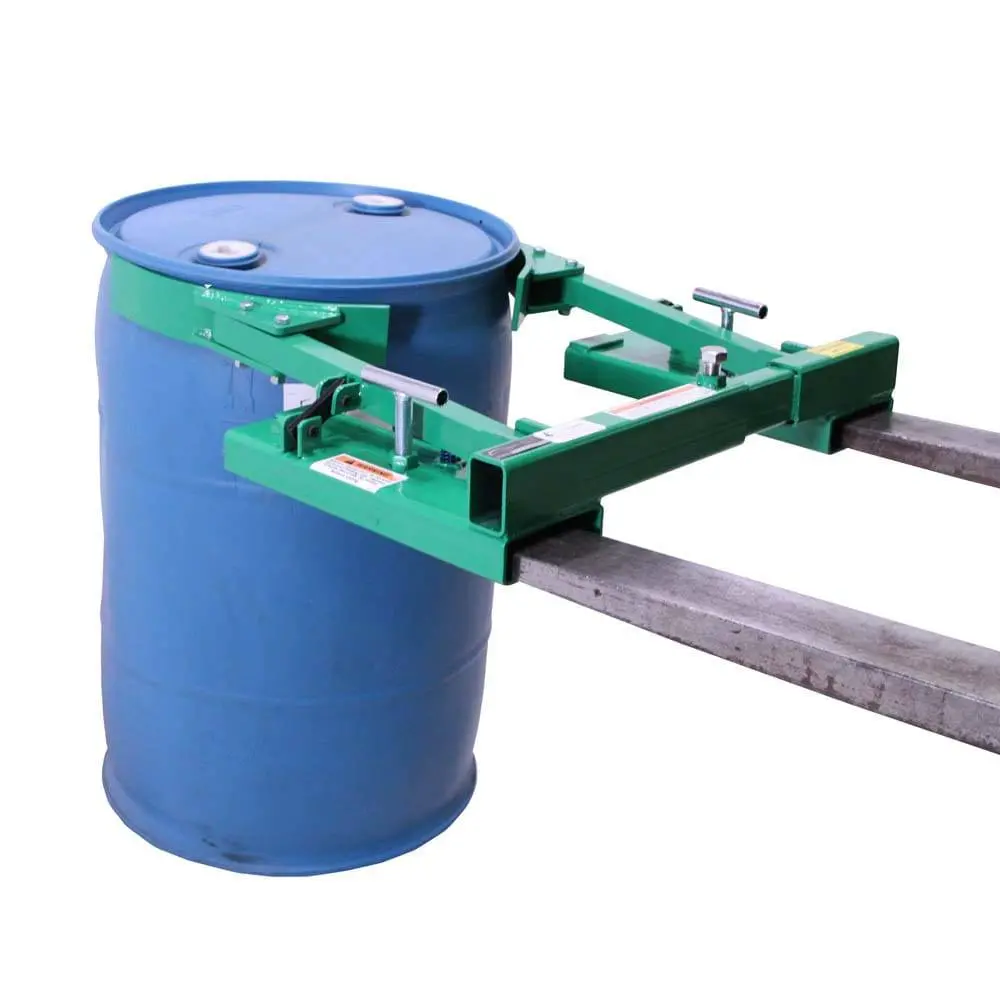 Valley Craft Plastic Drum Grabber Forklift Attachment 1