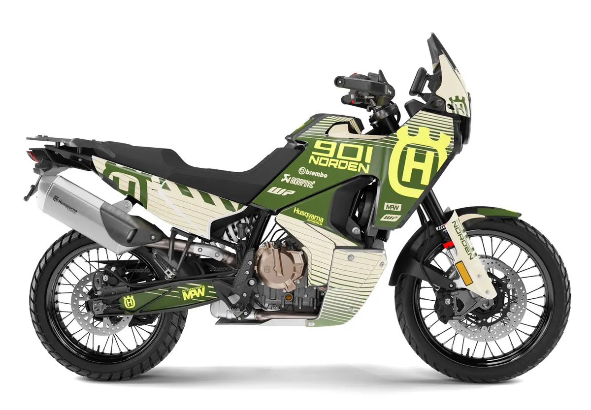 Husqvarna Norden 901 Graphics - “Delta” (Sand) 1