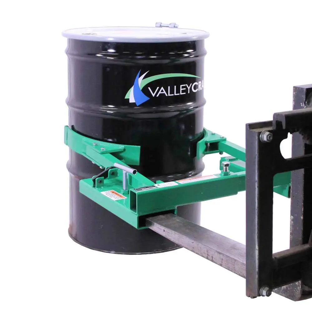 Valley Craft Steel Drum Grabber Forklift Attachments 3