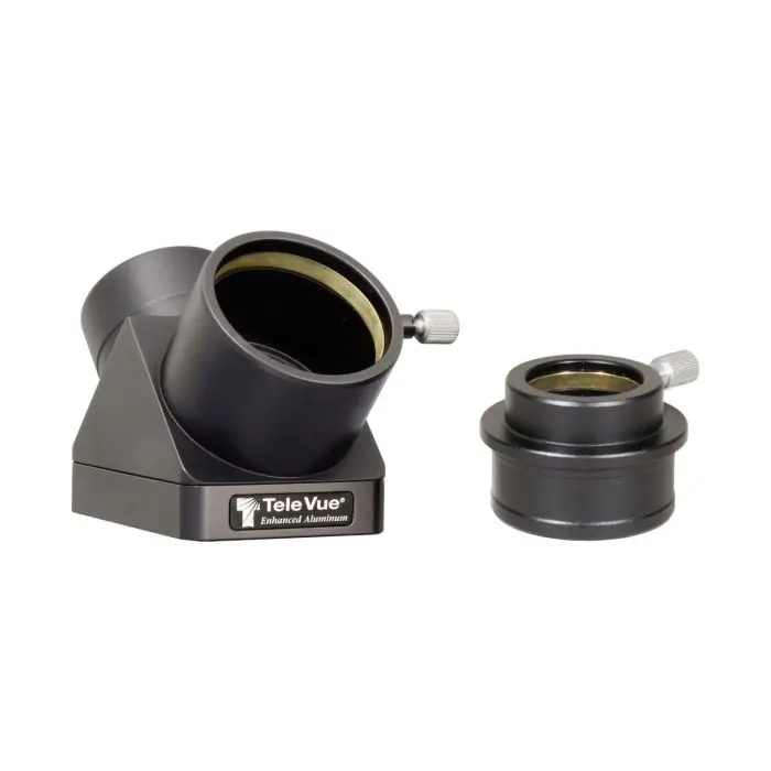 Tele Vue 2" 90-Deg Enhanced Aluminum Star Diagonal With 1.25" High-Hat Eyepiece Adapter 1