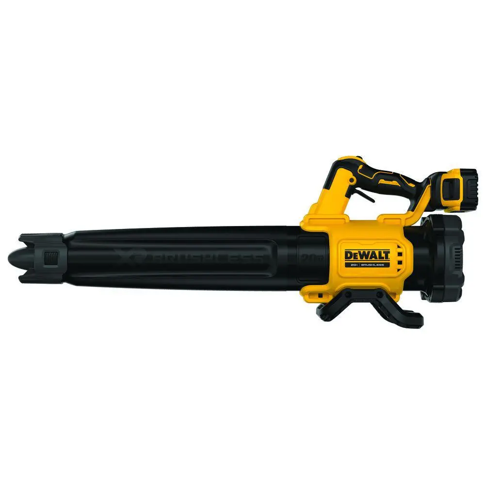 Dewalt 125 Mph 450 Cfm 20V Max Lithium-Ion Cordless Brushless Blower With (1) 5.0Ah Battery And Charger Included 1