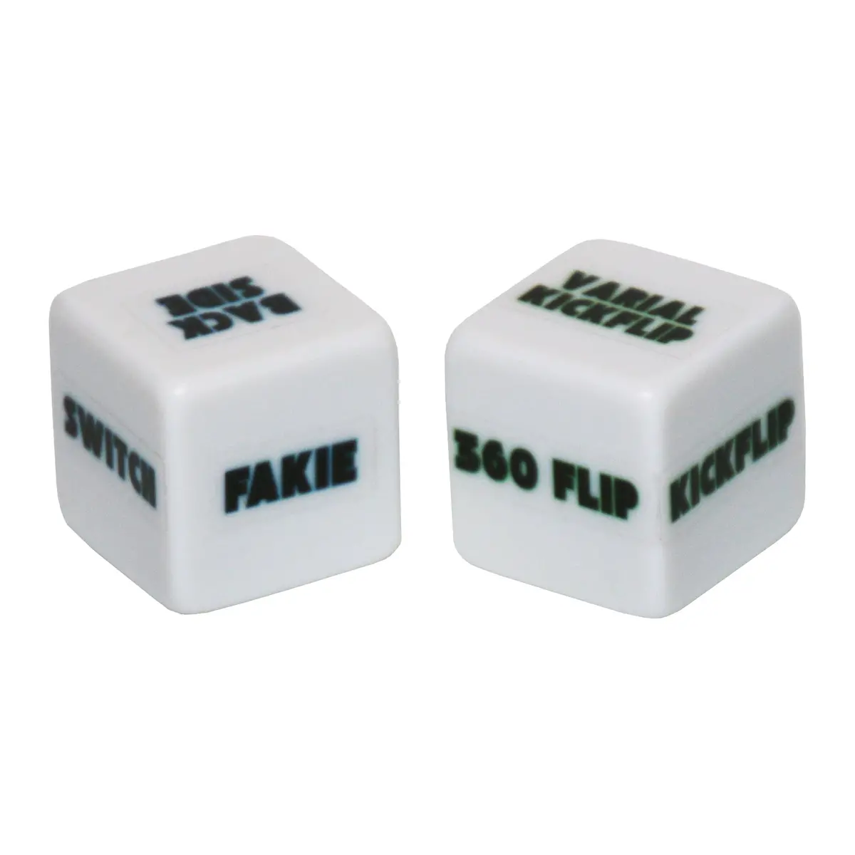 Customizable Fingerboard Trick Dice Set - Trick Sticker Sheet And Blank Dice Set 1