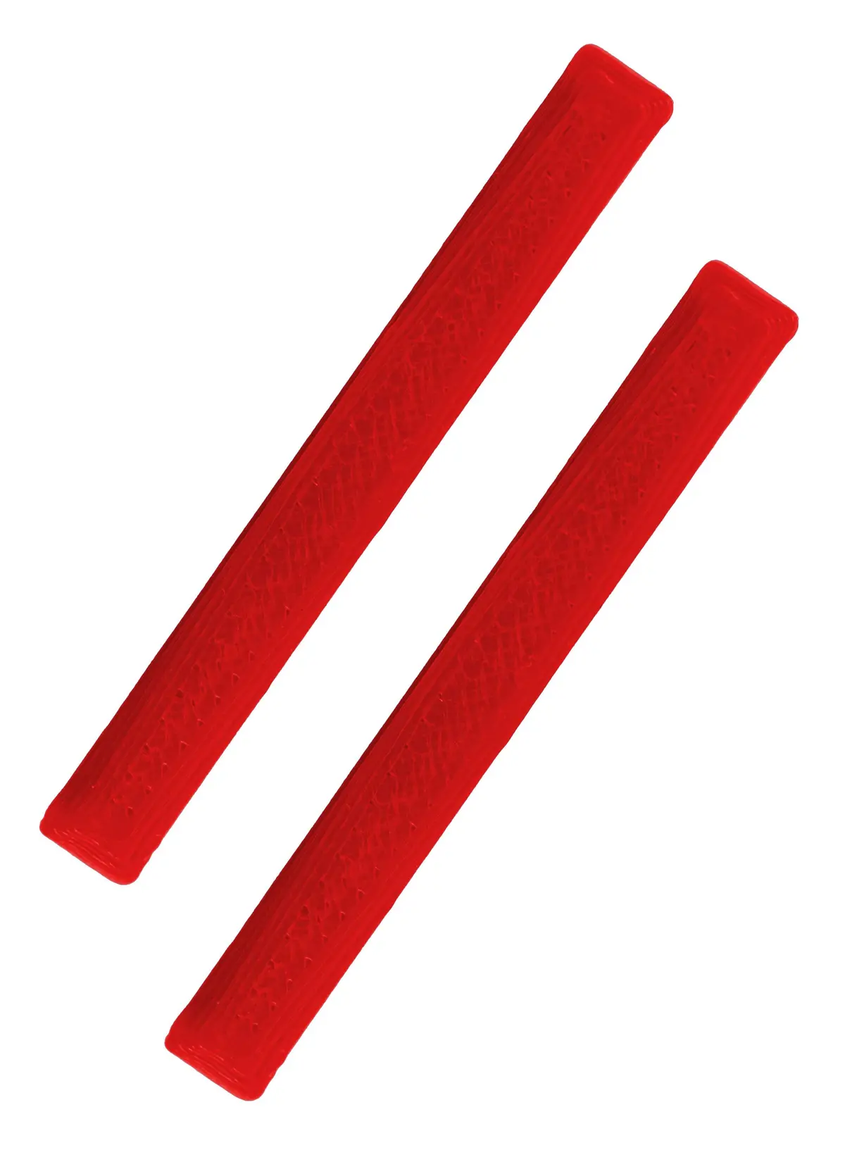 Gem Edition Board Rails (Adhesive Backing) - Ruby Red 1