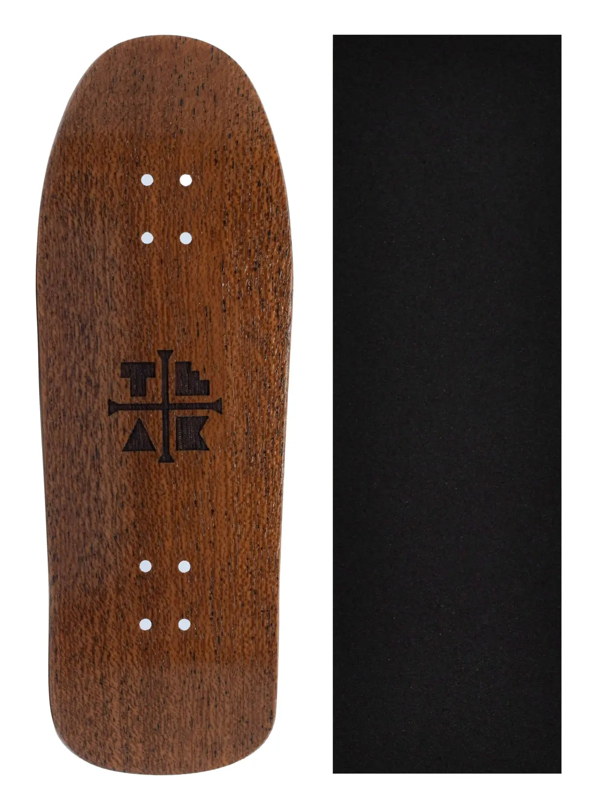 Carlsbad Cruiser Wooden Fingerboard Deck, "Leather Bound Book" - 34Mm X 100Mm 1