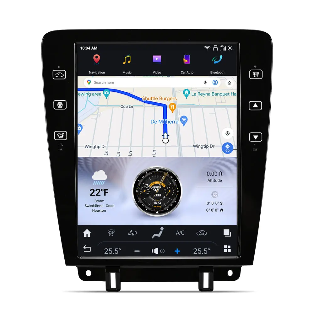 Ford Mustang (2015-2020) Android Head Unit | Squarewheels G-Series 1