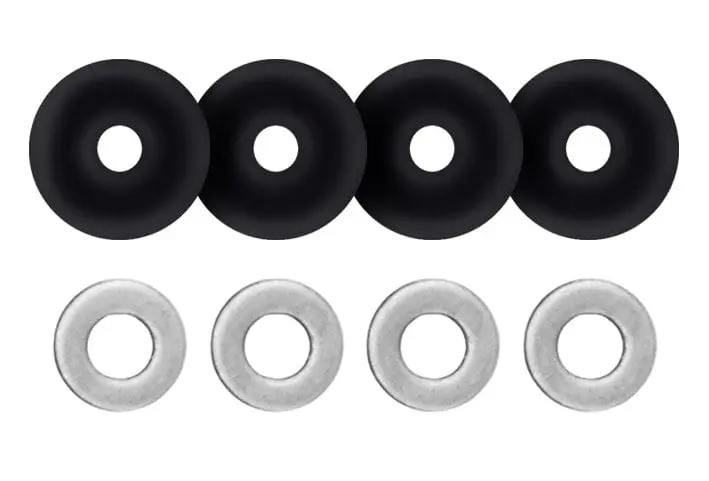 O-Ring Bushings Pro Duro Series - Multiple Durometers - Black 1