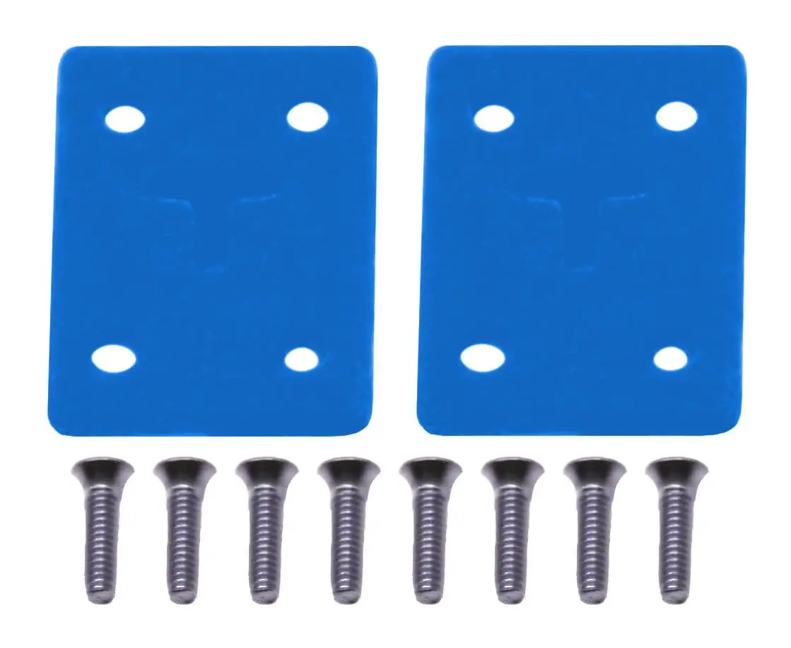 Riser Pad Kit (Includes 8 Long Screws) - Light Blue 1