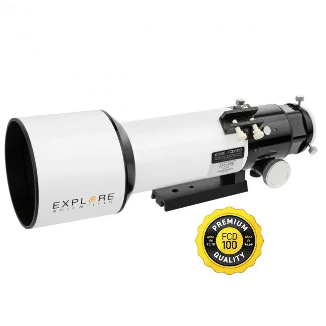 Explore Scientific Ed80 - Fcd100 Series Air-Spaced Triplet Refractor 1