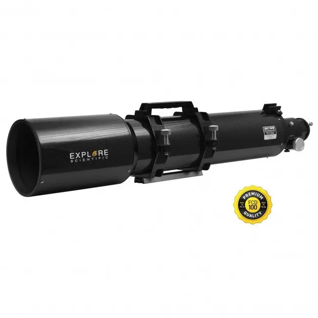 Explore Scientific Ed127 - Fcd100 Carbon Fiber Air-Spaced Triplet Refractor With 2.5" Hex Focuser 1