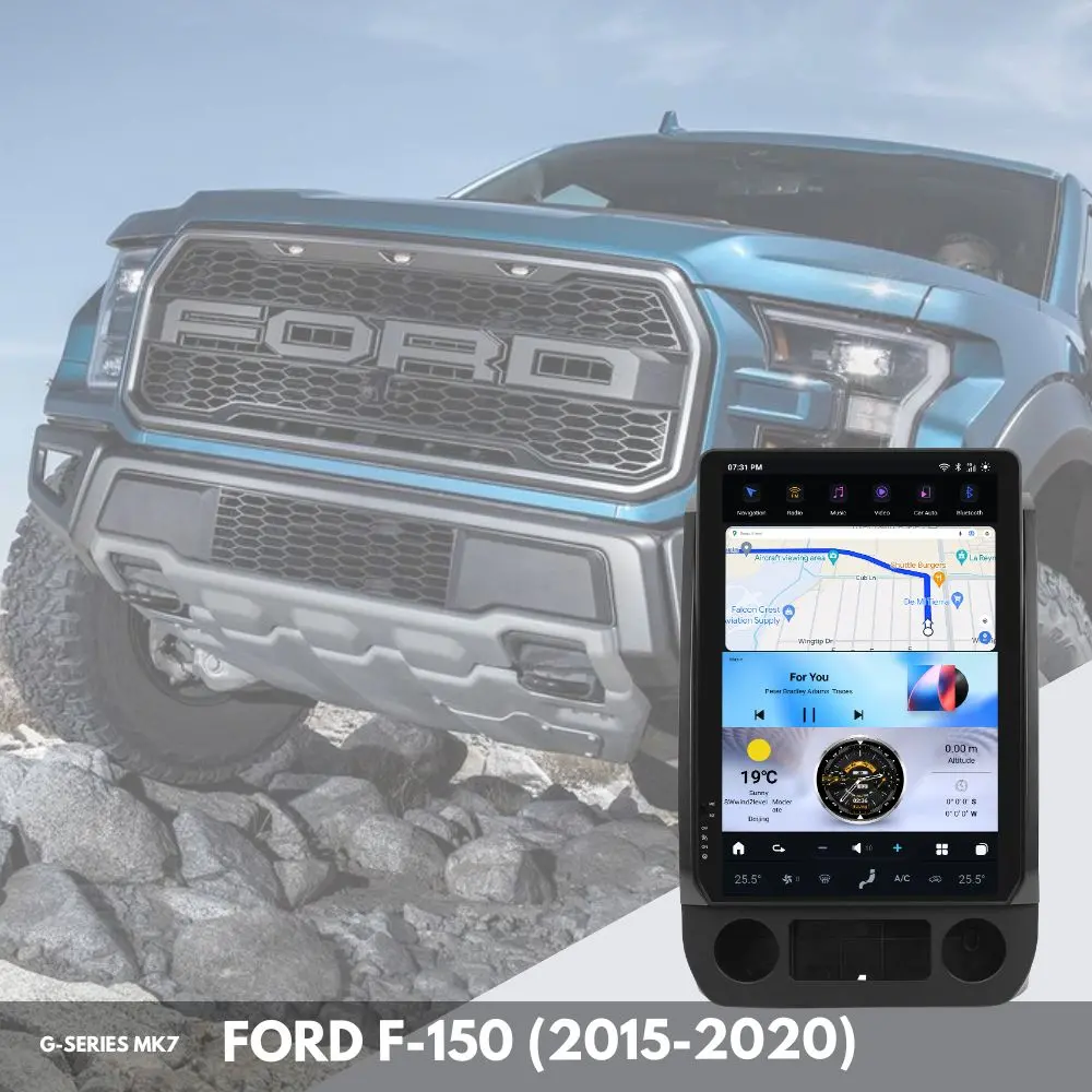 Ford F-150 (2015–2020) Android Head Unit | Squarewheels G-Series 2