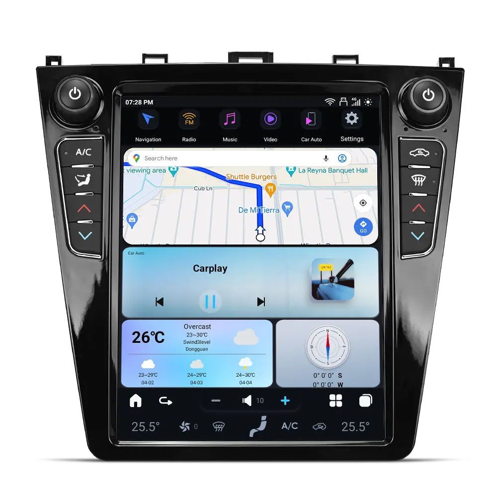 Subaru Wrx (2015-2021) Android Head Unit | Squarewheels G-Series 1